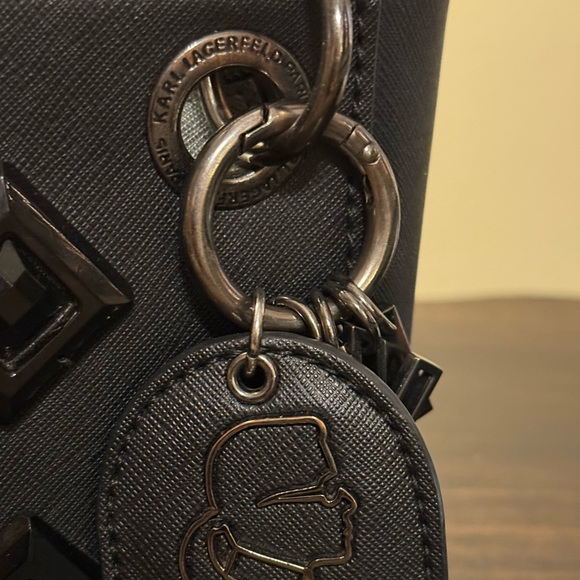 Rare Karl Lagerfeld Mini Tote - Picture 4 of 6